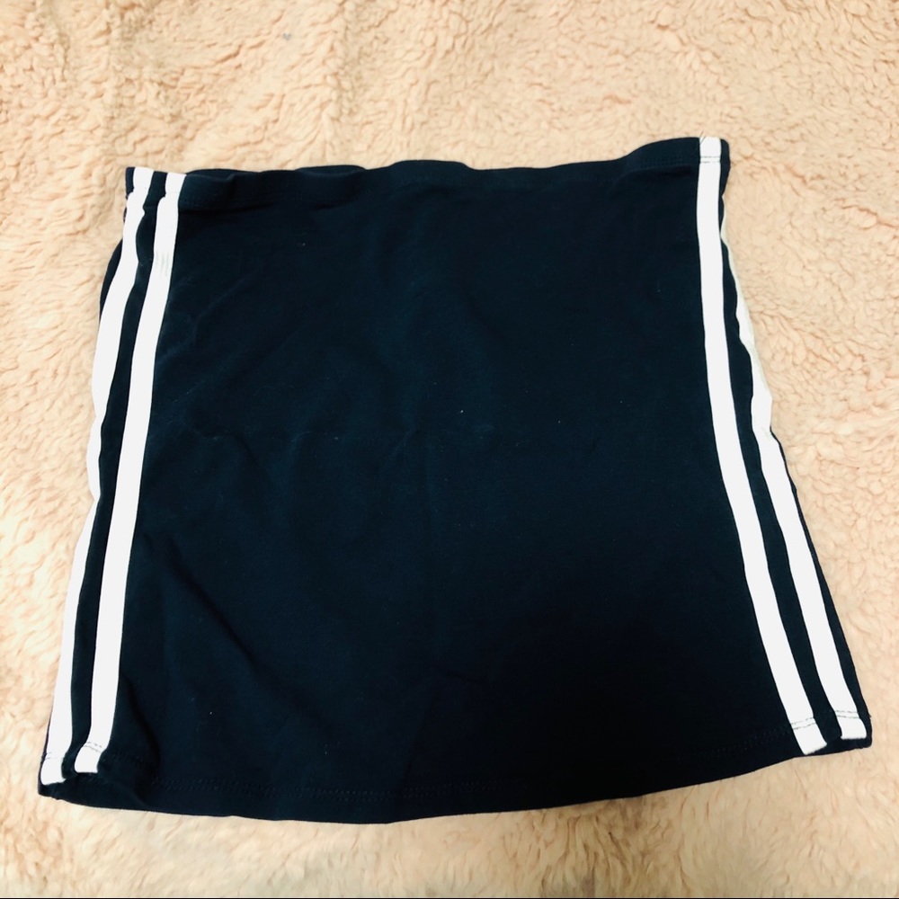 navy blue tube top